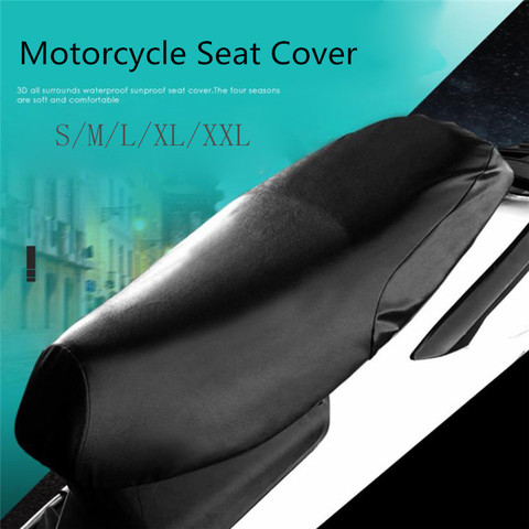 Universal Waterproof Motorcycle Sunscreen Seat Cover Cap Prevent Bask In Seat Scooter Sun Pad Heat Insulation Cushion Protect ► Photo 1/6