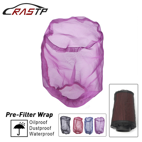 Car Air Intake Filter Protective Cover Oilproof Dustproof for Cylindrical High Flow Air Intake Filter Universal RS-OFI048-Long ► Photo 1/6