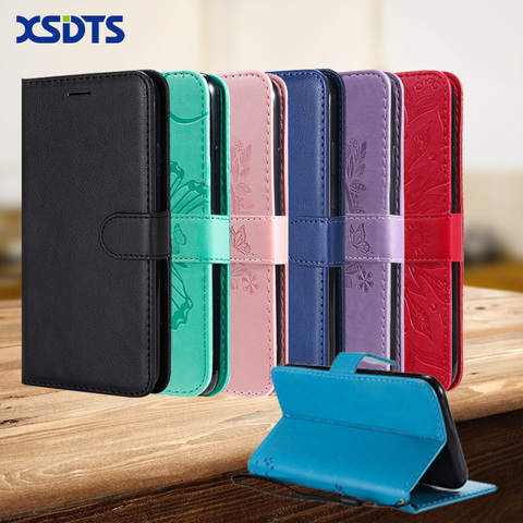 XSDTS Leather Wallet Case For Samsung Galaxy S3 S4 S5 S6 S7 Edge Plus I9300 I9500 I9600 Card Stand Flip Case Phone Cover Coque ► Photo 1/6