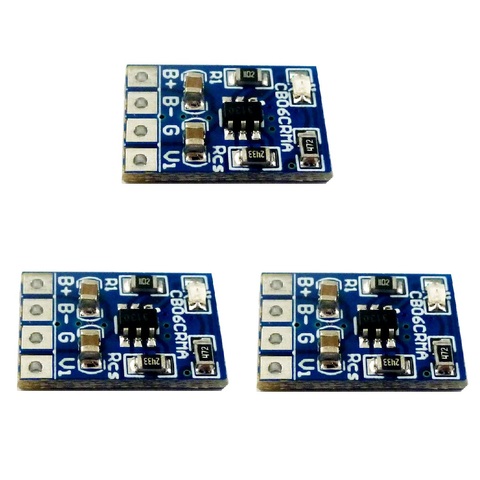 3PCS 10-300MA 3V 3.6V Coin Cell Rechargeable lithium battery Charge management module 3.3V 4.2V Charger NI-MH Ni-CD Li-ion LiFe ► Photo 1/6