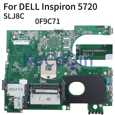 KoCoQin Laptop motherboard For DELL Inspiron 17R 5720 N7720 SLJ8C Mainboard CN-0F9C71 0F9C71 DA0R09MB6H1 ► Photo 1/5