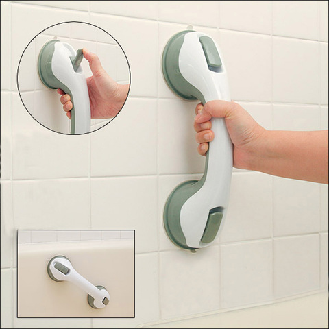 Bathroom Suction Cup Handle Grab Bar for elderly Safety Bath Shower Tub Bathroom Shower Grab Non-slip Handle ► Photo 1/6