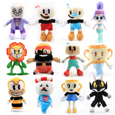 13 style Cuphead Plush Doll Toys Mugman The Chalice Soft Plush Stuffed Toys Cute Cartoon Doll For Kid Children Christmas Gifts ► Photo 1/6