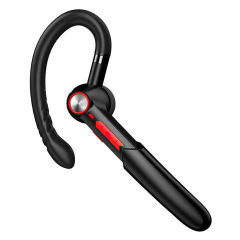 ME-100 Single Business Ear-hook Bluetooth Headset 5.0 14g 110mAh Button+Touch Control Earphone Noise Reduction Stereo Earpiece ► Photo 1/6