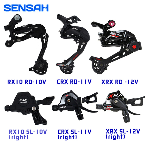 SENSAH Bike Rear derailleurs RX10 CRX XRX 10/11/12-speed Trigger Shifter 7/8S M310 M360 MTB derailleurs for M6000 M8000 M9100 ► Photo 1/6