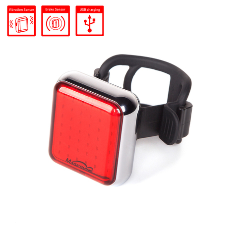 Magicshine Seemee60 Bike safety Light Led Rear Bicycle Light Flashlight Bike USB Rechargeable Taillight Waterproof W/Brake Sens ► Photo 1/6