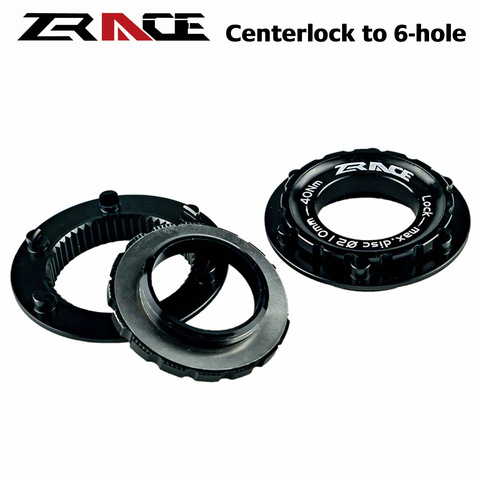 ZRACE Centerlock to 6-hole Adapter, Center Lock conversion 6 hole Brake Disc, Center Lock for 6 Bolt, SM-RTAD05 / SM-RTAD10 ► Photo 1/6