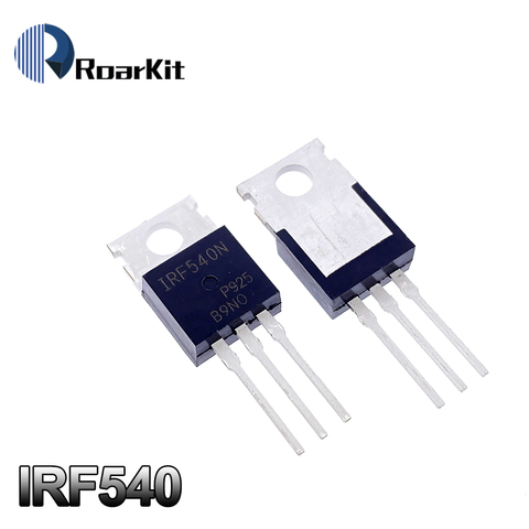 10PCS IRF510 IRF530 IRF540 IRF630 IRF640 IRF730 IRF740 IRF830 IRF840 LM317T Transistor TO-220 TO220 LM317 IRF3205 IRFZ44N ► Photo 1/6