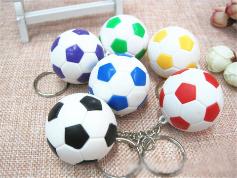 Fashion Sports Keychain Football Basketball Golf Ball Pendant Keyring For Favorite Sportsman's Gift Car Key Chain Key Ring ► Photo 1/6