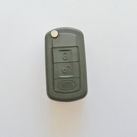 WITH LOGO 3 Button Remote Key Flip Folding Key Shell Case Cover For Land Rover Range Rover LR3 Freelander Evoque Discovery Sport ► Photo 1/4