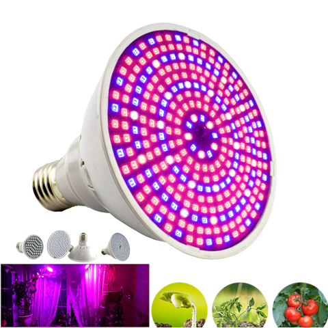 Full Spectrum Led Grow Light Bulbs E27 Plant Growing Lights Lamp for indoor Hydroponics Room cultivo Vegetable Flower Greenhouse ► Photo 1/6