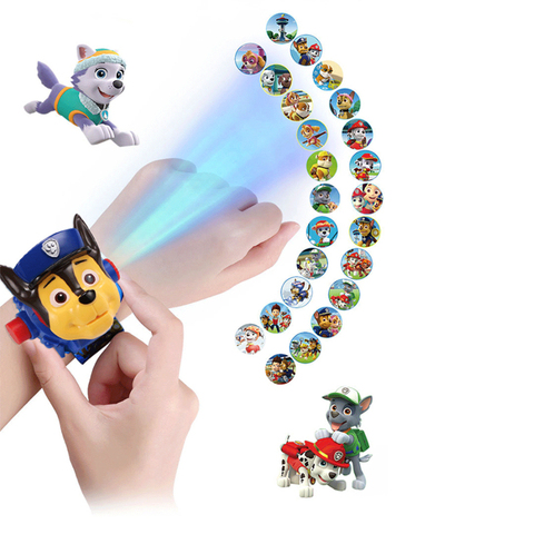Paw Patrol Toys Set Projection Watch Action Figure Puppy Patrol Birthday  Decorations Canine Patrol Christmas Gift - Price history & Review, AliExpress Seller - 001 Store