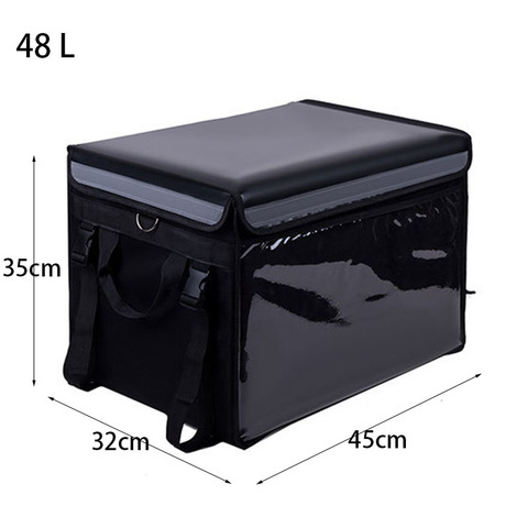 48L Extra Large Cooler Bag Car Ice Pack Insulated Thermal Lunch Fresh Refrigerator Box ► Photo 1/6