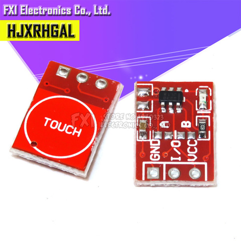 5pcs TTP223 Touch Key Switch Module Touching Button Self-Locking/No-Locking Capacitive Switches Single Channel Reconstruction ► Photo 1/2