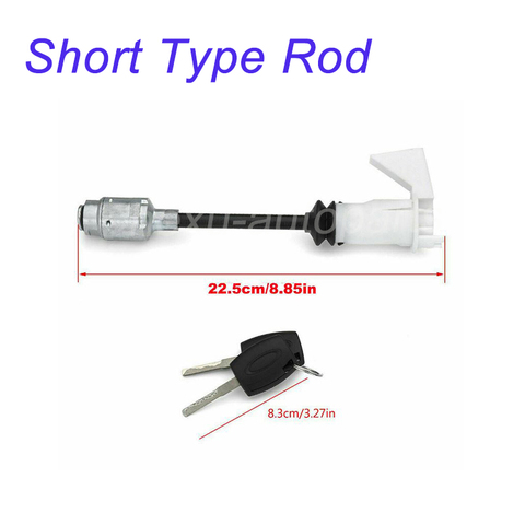 Short Type Rod Bonnet Release Lock Latch Repair Kit Key Set For Ford- Focus C-MAX 2003-2007 MK2 2004-2012 4556337 3M5AR16B970AD ► Photo 1/5