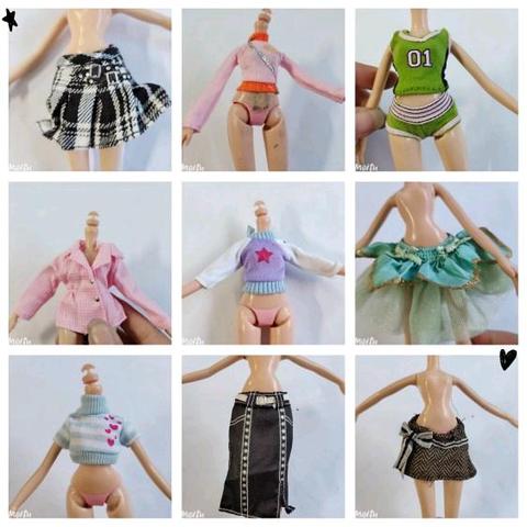 clothe of bratz doll Monster High School Baby Clothes Pants Tops DIY Self-Matching wave 9 ► Photo 1/6