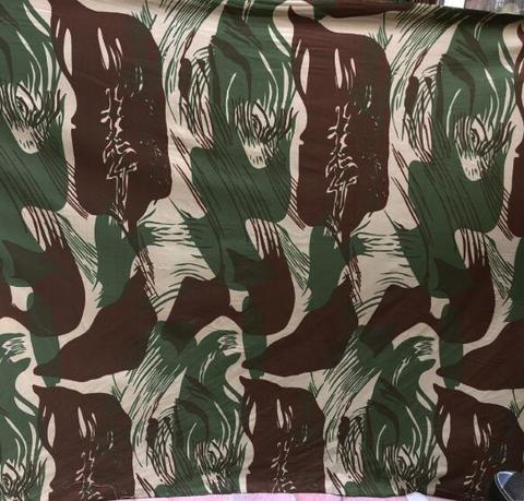 1.5M Width Rhodesia Camouflage Fabric 100% Cotton Twill Breathable Sweat-absorbing Cloth for Camo Clothes Sheets Quilt Cover ► Photo 1/5