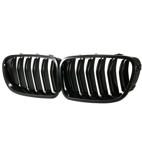 Grill Grille Gloss Black Kidney Sport for BMW F01 F02 7-SERIES 730D 740D 750D ► Photo 1/6