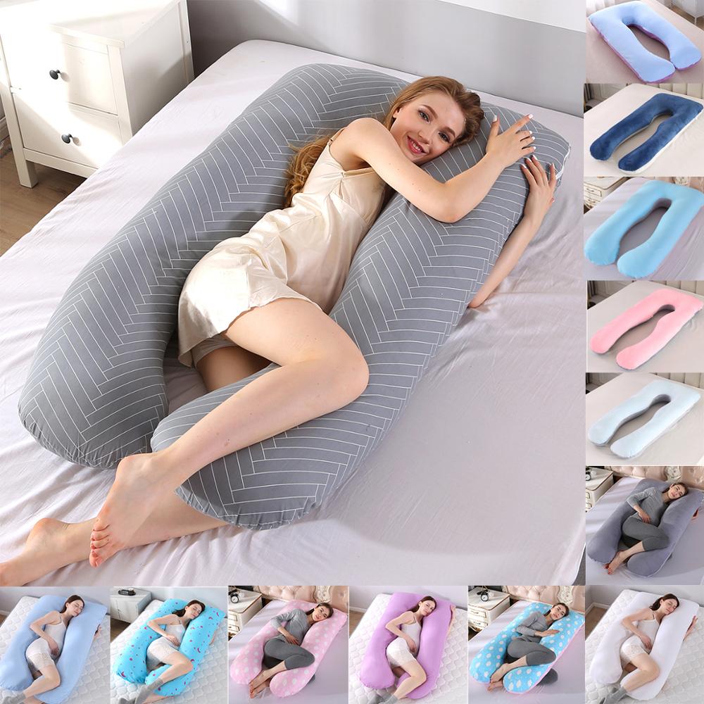U Shape Maternity Pillows Pregnancy Body Pillow Pregnant Women Side Sleepers Bed 