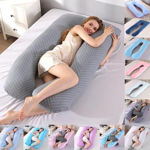U shape Maternity Pillows Pregnancy Body Pillow Pregnant Women Side Sleepers Bedding Pillows Dropshipping ► Photo 1/6