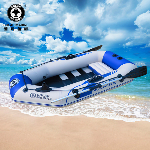 1 Person 175cm Inflatable Rowing Boat Ship Kayak Canoe Drifting Raft Dinghy Hovercraft Outdoor Fishing Diving Surfing Sailing ► Photo 1/5