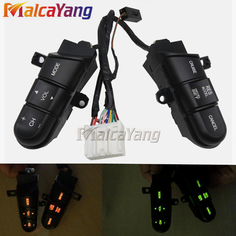 car styling Steering Wheel Cruise Control Bluetooth Switches For Honda Civic 2006-2008 . ► Photo 1/6