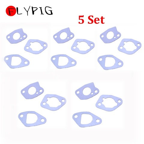 15pcs Carburetor Carb Paper Gaskets for Honda GX160 GX168 GX200 Motor Go Karts Engine D20 ► Photo 1/3