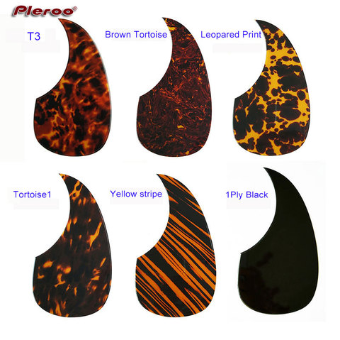 Pleroo Custom Guitar pickgaurd - Great Elegant bevelled edge Acoustic Guitar Pickguard Teardrop Shape, Multicolor choice ► Photo 1/6