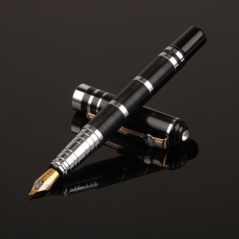 1pcs Classic design student fountain pen business gift luxury metal pen 2022 new fountain pen ► Photo 1/6