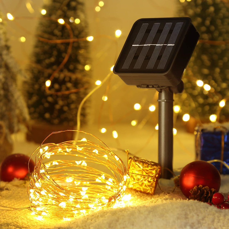 100-200 LED Solar Power Fairy Lights String Lamps Party Xmas Garden Outdoor Lamp