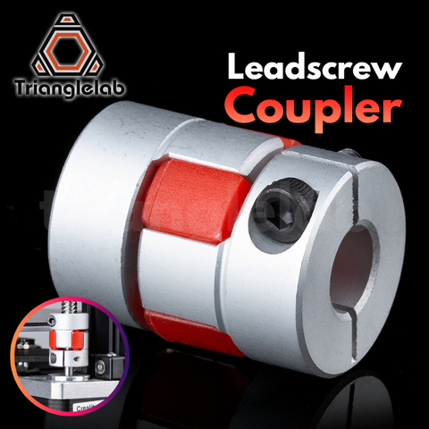 trianglelab Upgraded Leadscrew Coupler For CR10/CR10S/Ender 2/ ender3/Tornado/Anet A8 and more Flexible Shaft Coupler ► Photo 1/3
