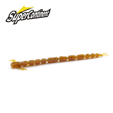 2022 new supercontinent blood teez larva soft bait Luya soft bait crazy  55mm/80mm swing larva ► Photo 1/6