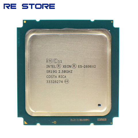 used Intel Xeon E5 2696 V2 2.5GHz 12-Core 24-Thread CPU Processor 30M 115W LGA 2011 E5 2696v2 ► Photo 1/2