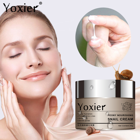 Day Creams Moisturizers Korean Cosmetics Secret Skin Care Snail Cream Hyaluronic Acid Essence Cream For Face Anti Aging Wrinkle ► Photo 1/6