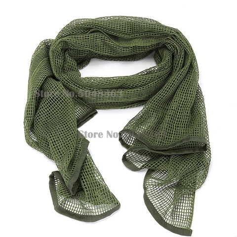 Military Men Scarves Arab Tactical Desert Army KeffIyeh Net Cloth Scarf Shawl Cotton Blend Face Mask Scarves Sniper Face Veil ► Photo 1/6