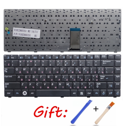 RU Black New Russian Laptop Keyboard FOR Samsung R464 P428 P430 R467 R470 R465 R440 R429 R463 R468 R428 P467 P469 R418 R423 R469 ► Photo 1/4