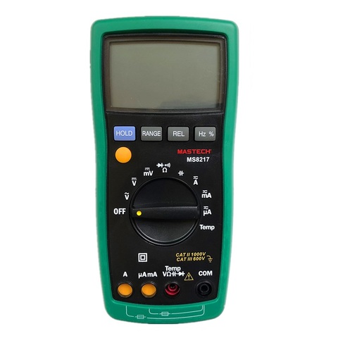 Mastech MS8217 Digital Multimeter Meter AC/DC Voltage AC/DC Current Resistance Capacitance Tester with Temperature Measurement ► Photo 1/6