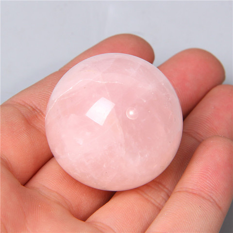 20-50mm Natural Round Stone Quartz Amethysts Rose White Quartz Crystal Obsidian Citrines Stone Ball Reiki Healing Home Decor ► Photo 1/6