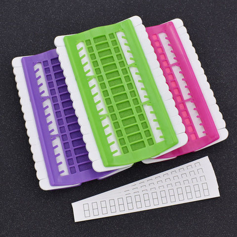 Sewing Tools 30 Positions Cross Stitch Row Line Tool Set Sewing Needles Holder Embroidery Floss Thread Organizer DIY 3 Colors ► Photo 1/6