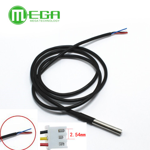 10pcs DS18b20 Stainless steel package Waterproof DS18b20 temperature probe temperature sensor 18B20 ► Photo 1/5