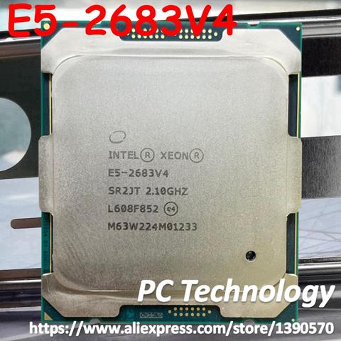 Original Intel Xeon processor E5-2683V4 QS version 2.10GHZ 16-Cores 40MB E5-2683 V4 E5 2683 V4 LGA2011-3 120W E5 2683V4 ► Photo 1/1
