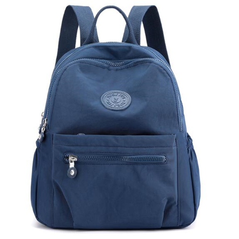 Women Waterproof Nylon Backpack Fashion Female Shoulder Bag Youth Vitality Style Multi-functional Travel School Bag ► Photo 1/6