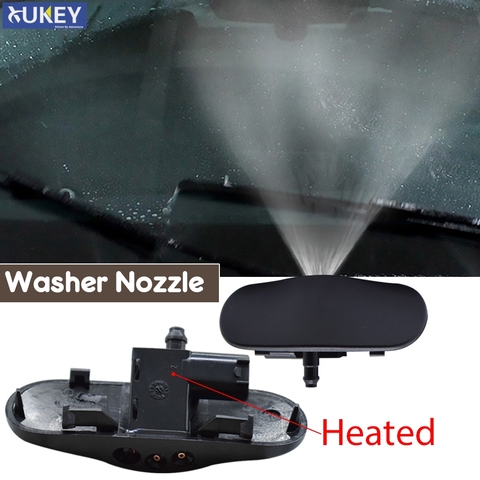 1 Pair Front Windscreen Washer Spray Glass Triple Water Nozzle Jet Heated For A3 A4 B8 A5 8T A6 4F A7 A8 TT Q3 Q5 2KD Q7 ► Photo 1/6