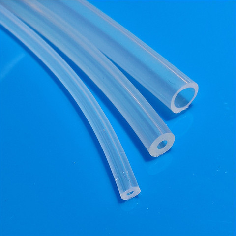 1 Meter 27 sizes 0.5mm to 12mm Food Grade Transparent Silicone Tube Rubber Hose Water Gas Pipe Dropshipping Sell At a loss ► Photo 1/2