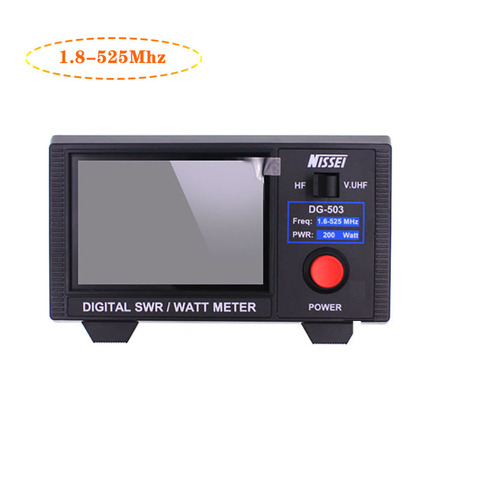 DG-503 Nissei Digital SWR/WATT Meter 1.6-60MHz/125-525MHz for Two-way Radios,walkie talkie, mobile transceiver ► Photo 1/6