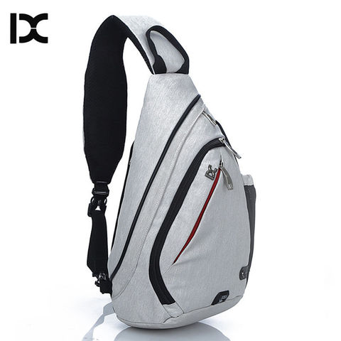 IX Brand Chest Bag Shoulder Backpack Nylon Zipper Women's Messenger Bags Men's School Bag Shoulder Bags Sling 19inch XA260WA ► Photo 1/6