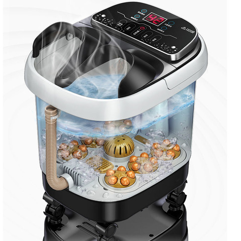 Foot Bath Automatic Feet Soaking Electric Massage Constant Temperature Foot Bath  Foot Spa Hot Tub  Heated Foot Bath Adult Home ► Photo 1/6