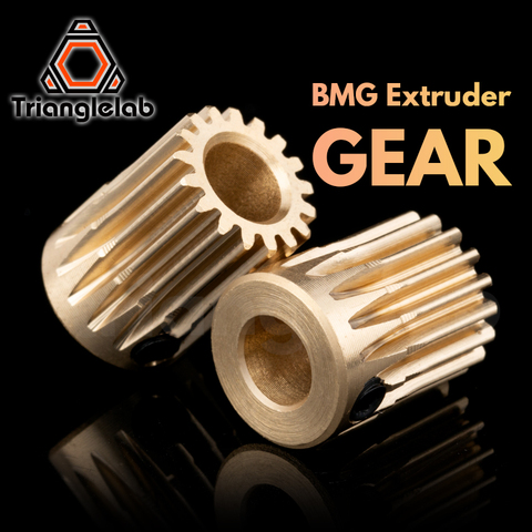 Trianglelab Brass BMG Extruder GAER Pinion Gear 5mm/0.5M 17T for Extruder motor Gaer for Extrusion wheel titan ► Photo 1/5