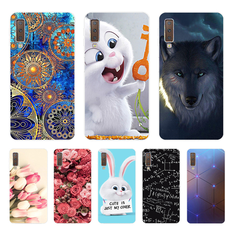 soft Cases For Samsung Galaxy A7 2022 Phone Cover Silicone Printing Back Case Cover For Samsung A7 2022 A750 A750F 6.0 Inch ► Photo 1/6