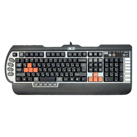 Keyboard A4 g800v black USB multimedia for Gamer ► Photo 1/5